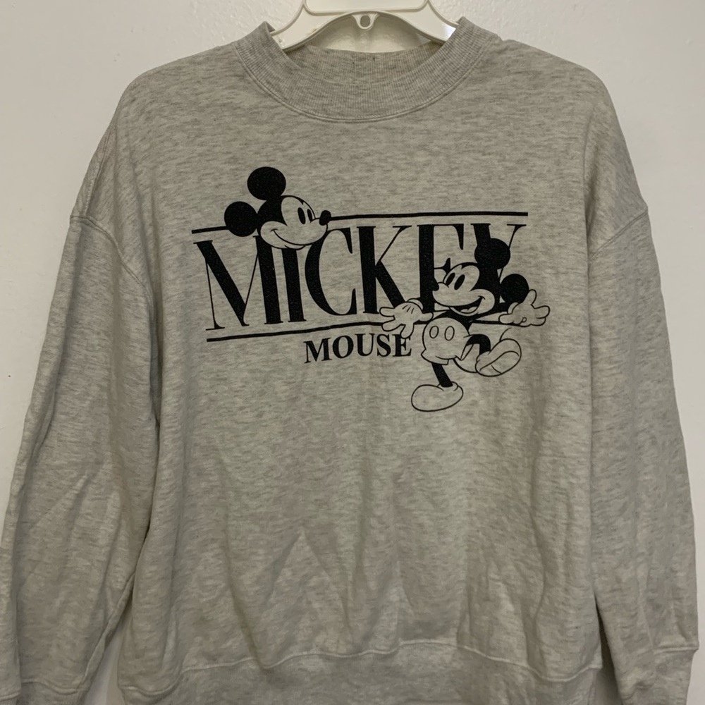 Mickey Mouse Gray Sweater